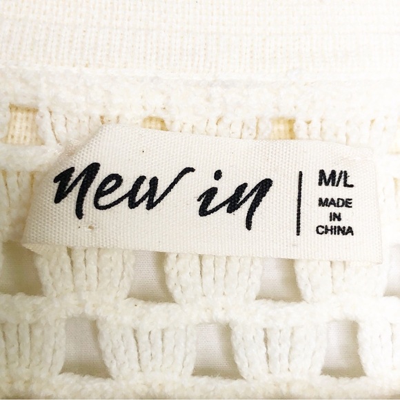 New In M/L polo Multicolored crochet cardigan - Picture 4 of 10